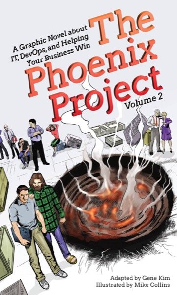 Book cover: The Phoenix Project graphic novel, Vol. 2